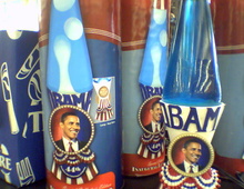 Предвыборная лампа Барака Обамы